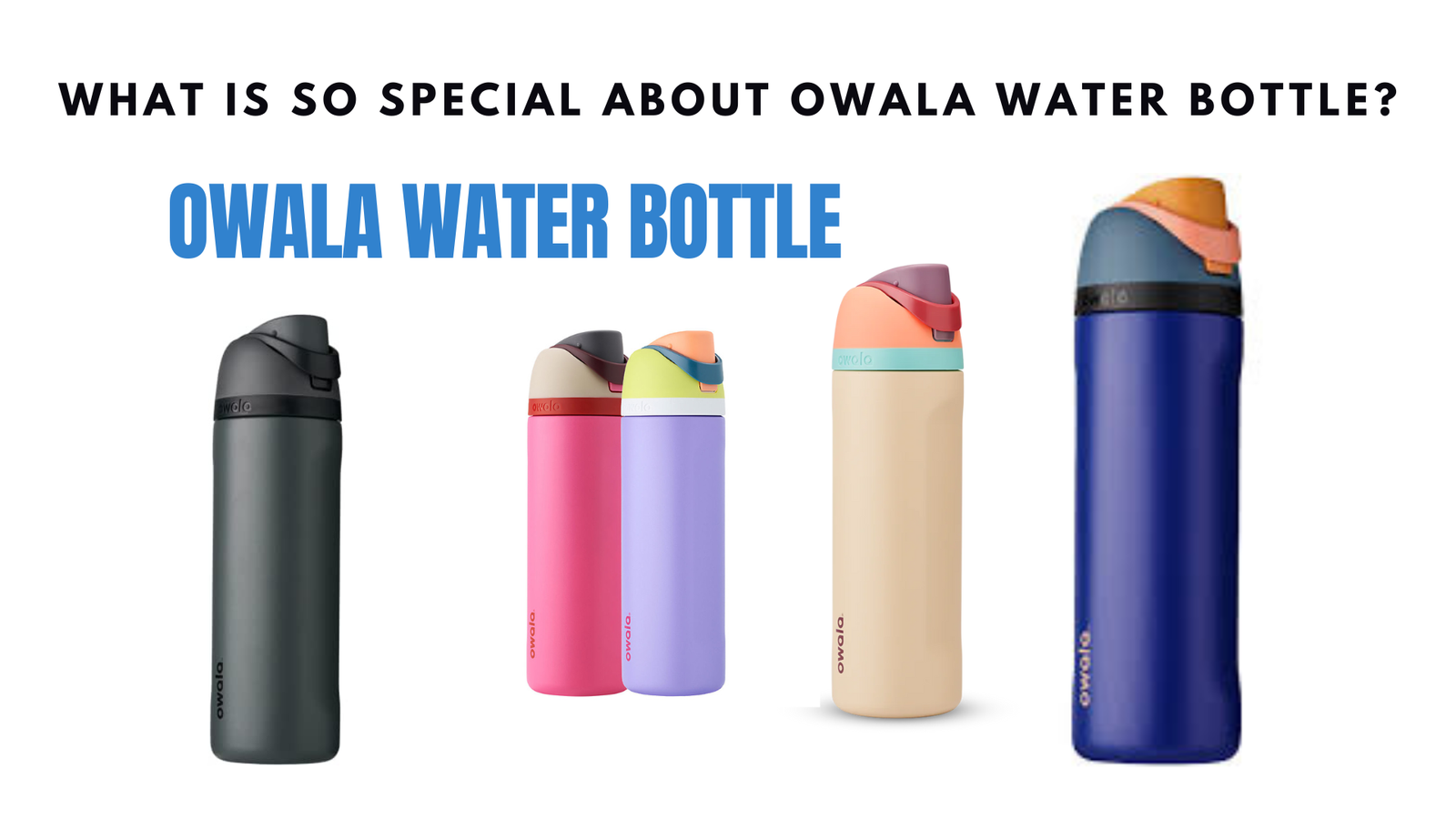 Owala Kids Flip Stainless Steel Water Bottle, 14 Ounce (2 Pack