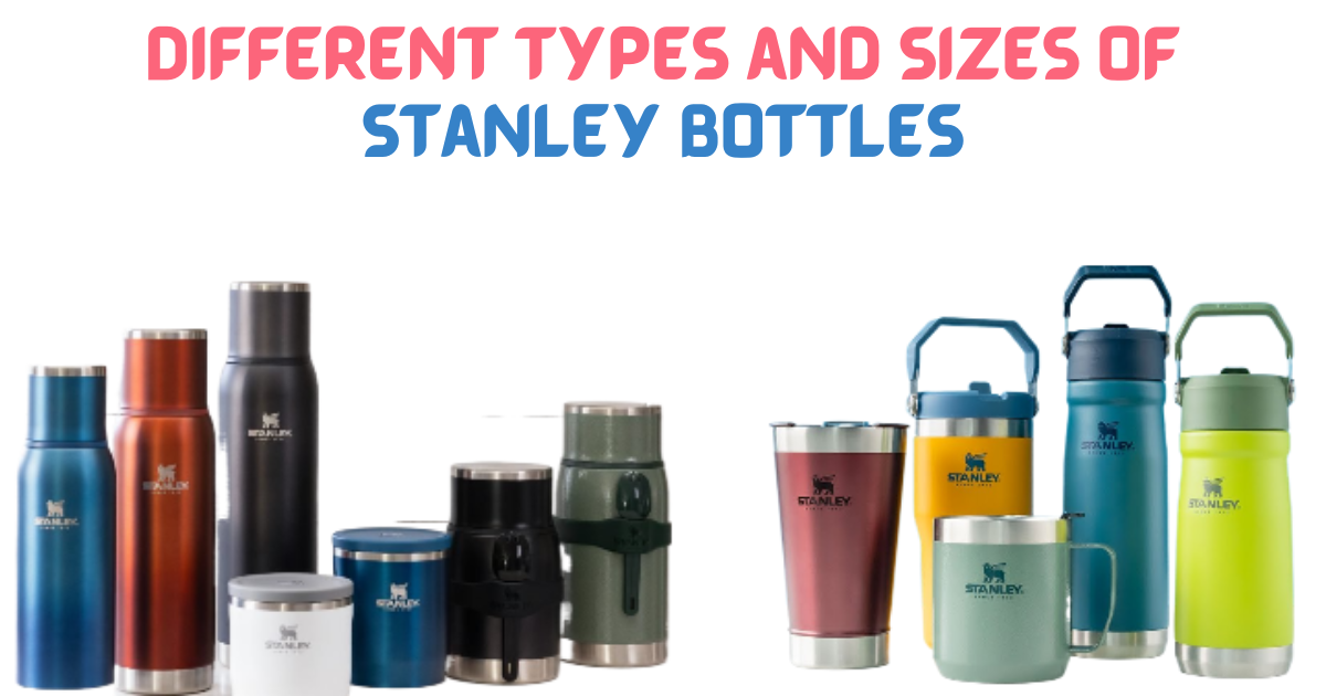 Different Types and Sizes of Stanley Bottles