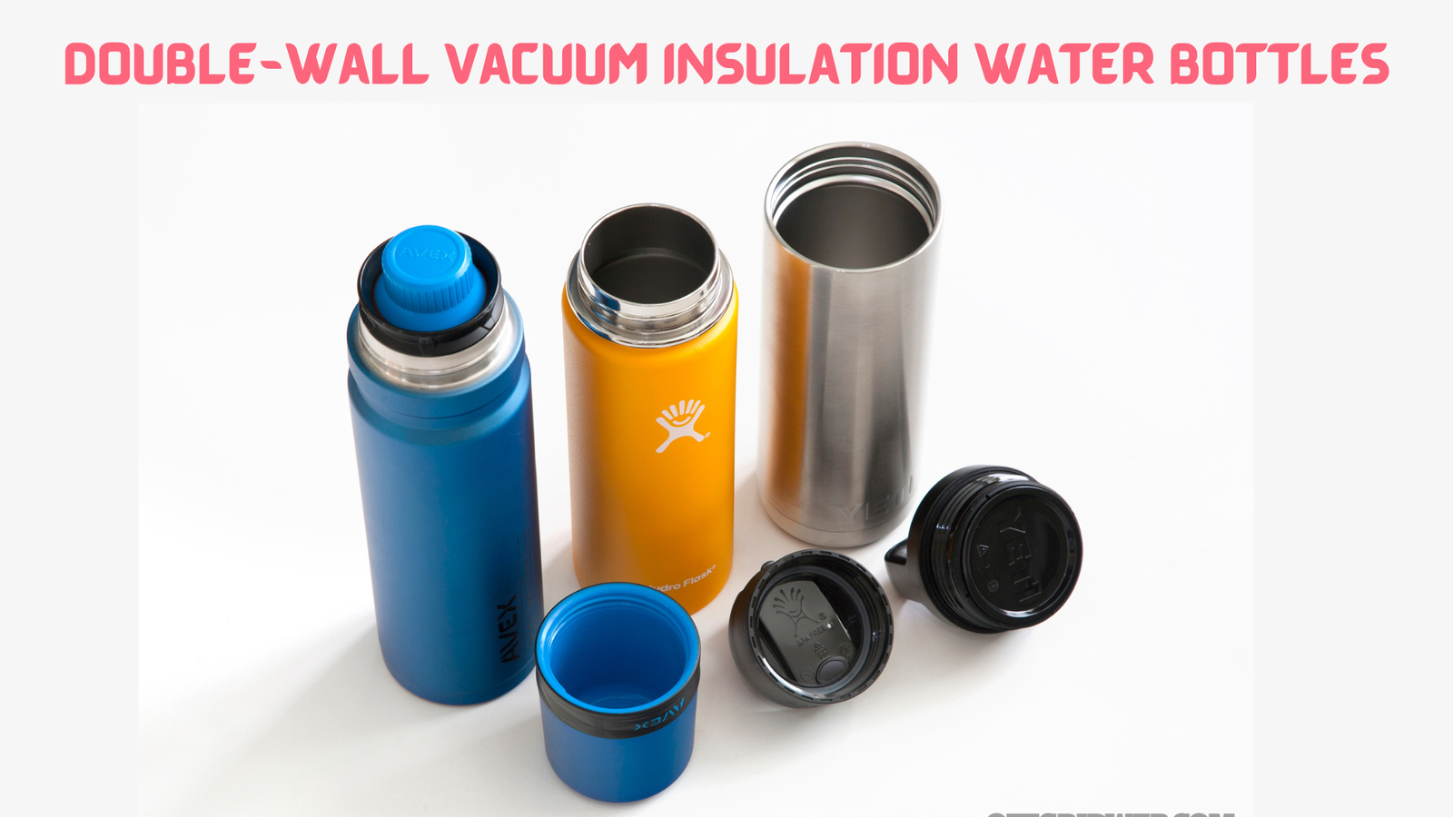 Double-Wall Vacuum Insulation Water Bottles