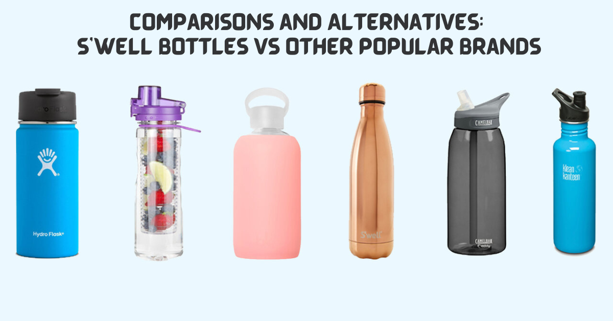  S'well water Bottles vs Other Popular Brands
